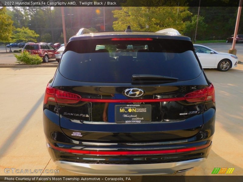 Twilight Black / Black 2022 Hyundai Santa Fe Calligraphy AWD