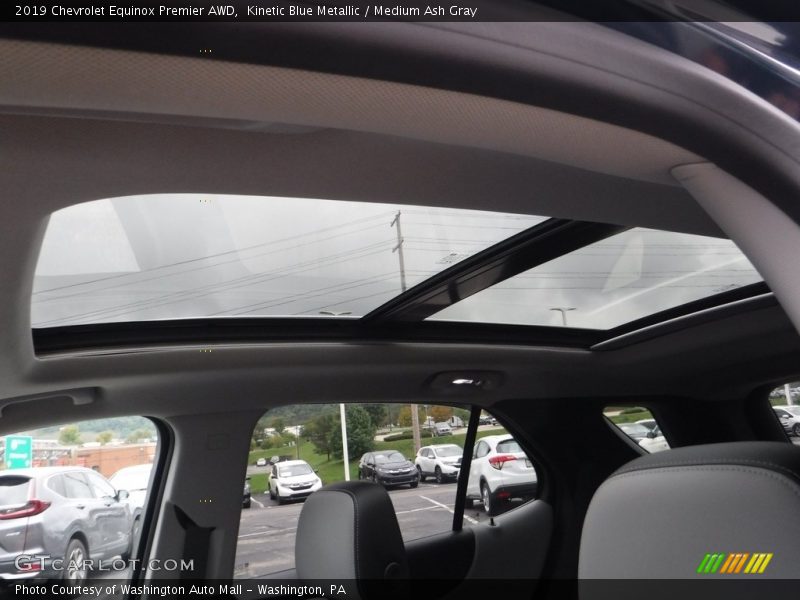 Kinetic Blue Metallic / Medium Ash Gray 2019 Chevrolet Equinox Premier AWD