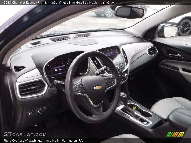 Kinetic Blue Metallic / Medium Ash Gray 2019 Chevrolet Equinox Premier AWD