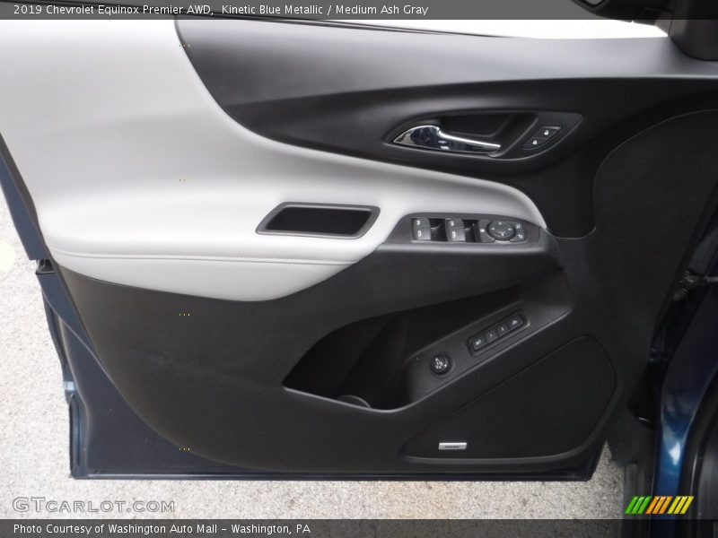 Kinetic Blue Metallic / Medium Ash Gray 2019 Chevrolet Equinox Premier AWD