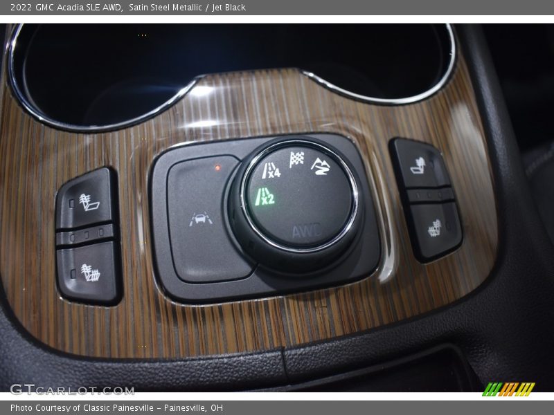 Controls of 2022 Acadia SLE AWD