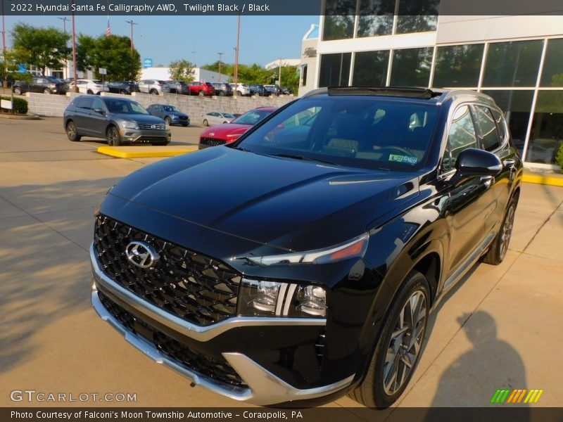 Twilight Black / Black 2022 Hyundai Santa Fe Calligraphy AWD