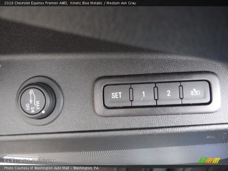 Kinetic Blue Metallic / Medium Ash Gray 2019 Chevrolet Equinox Premier AWD