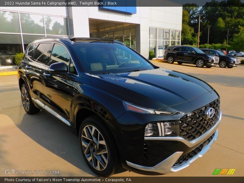Twilight Black / Black 2022 Hyundai Santa Fe Calligraphy AWD