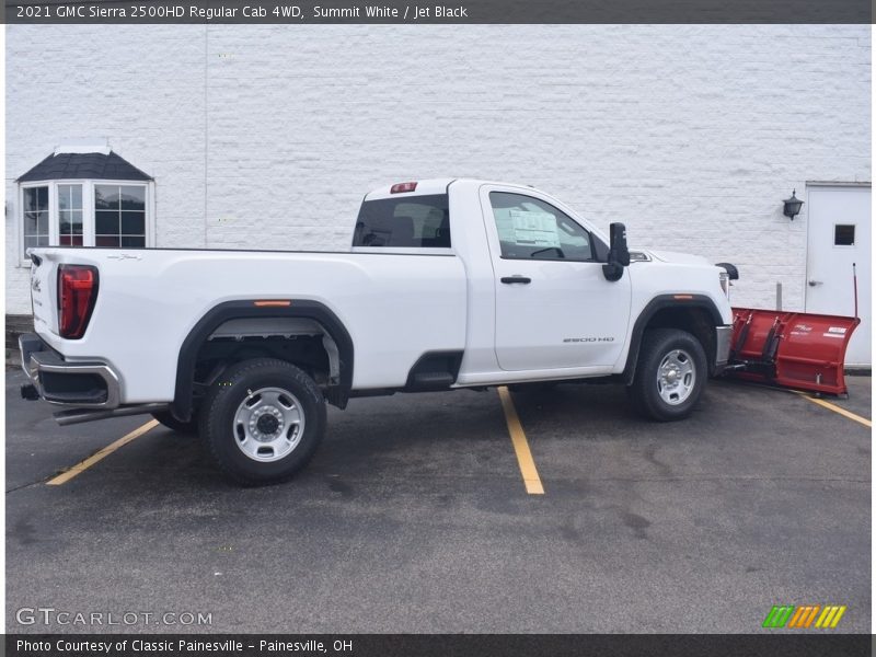 Summit White / Jet Black 2021 GMC Sierra 2500HD Regular Cab 4WD