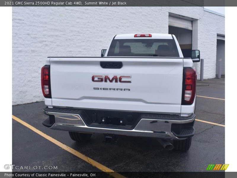 Summit White / Jet Black 2021 GMC Sierra 2500HD Regular Cab 4WD