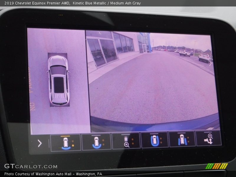 Kinetic Blue Metallic / Medium Ash Gray 2019 Chevrolet Equinox Premier AWD