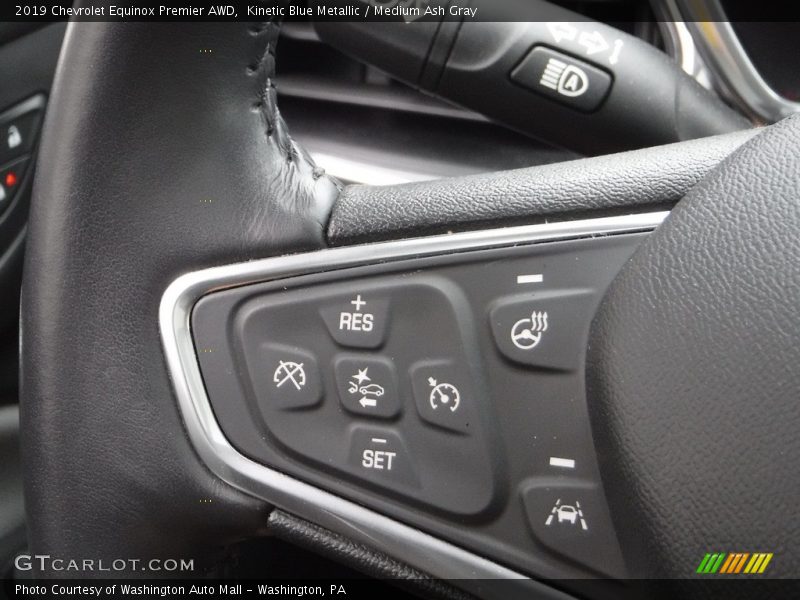Kinetic Blue Metallic / Medium Ash Gray 2019 Chevrolet Equinox Premier AWD