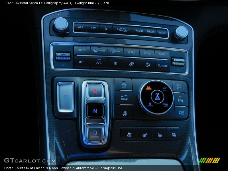 Twilight Black / Black 2022 Hyundai Santa Fe Calligraphy AWD