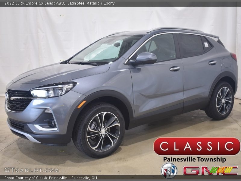 Satin Steel Metallic / Ebony 2022 Buick Encore GX Select AWD
