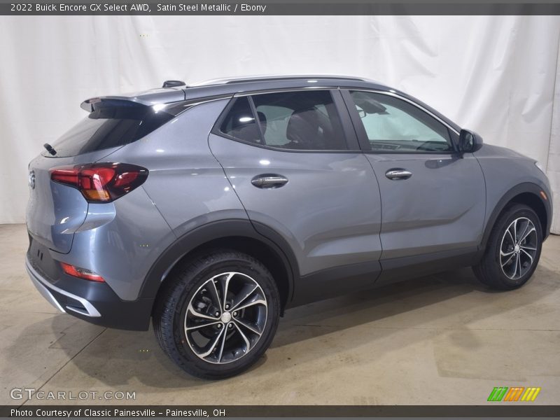 Satin Steel Metallic / Ebony 2022 Buick Encore GX Select AWD