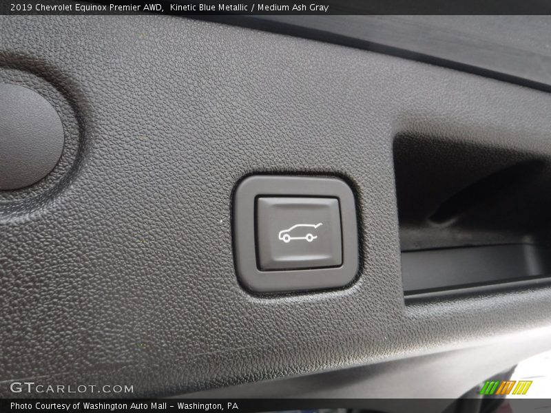 Kinetic Blue Metallic / Medium Ash Gray 2019 Chevrolet Equinox Premier AWD