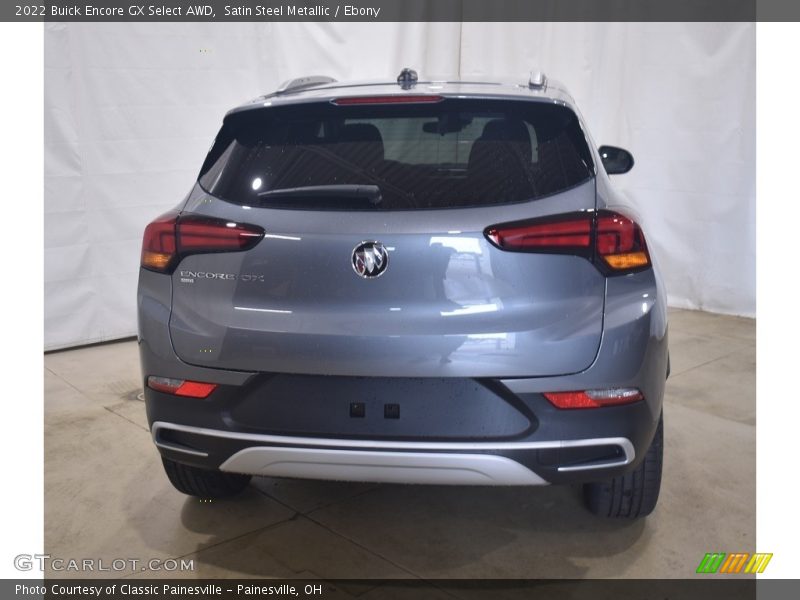 Satin Steel Metallic / Ebony 2022 Buick Encore GX Select AWD