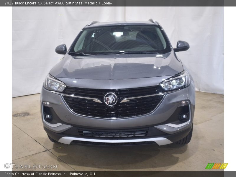 Satin Steel Metallic / Ebony 2022 Buick Encore GX Select AWD