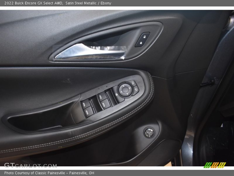 Satin Steel Metallic / Ebony 2022 Buick Encore GX Select AWD