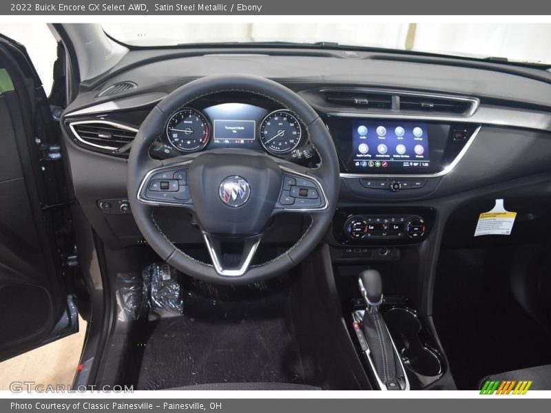 Satin Steel Metallic / Ebony 2022 Buick Encore GX Select AWD