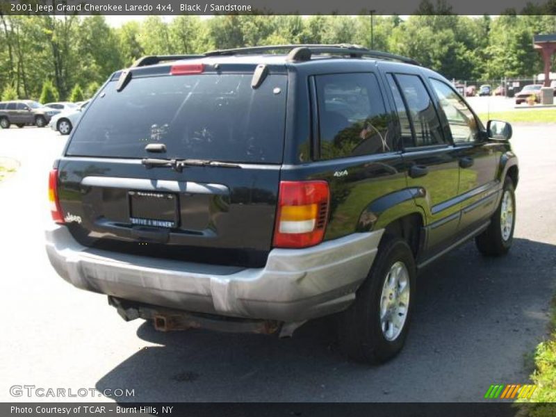 Black / Sandstone 2001 Jeep Grand Cherokee Laredo 4x4