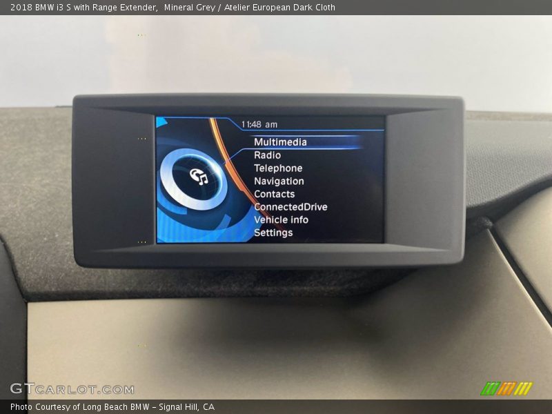 Mineral Grey / Atelier European Dark Cloth 2018 BMW i3 S with Range Extender