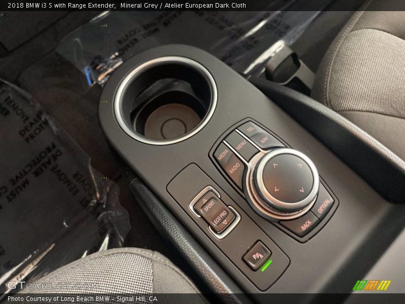 Mineral Grey / Atelier European Dark Cloth 2018 BMW i3 S with Range Extender