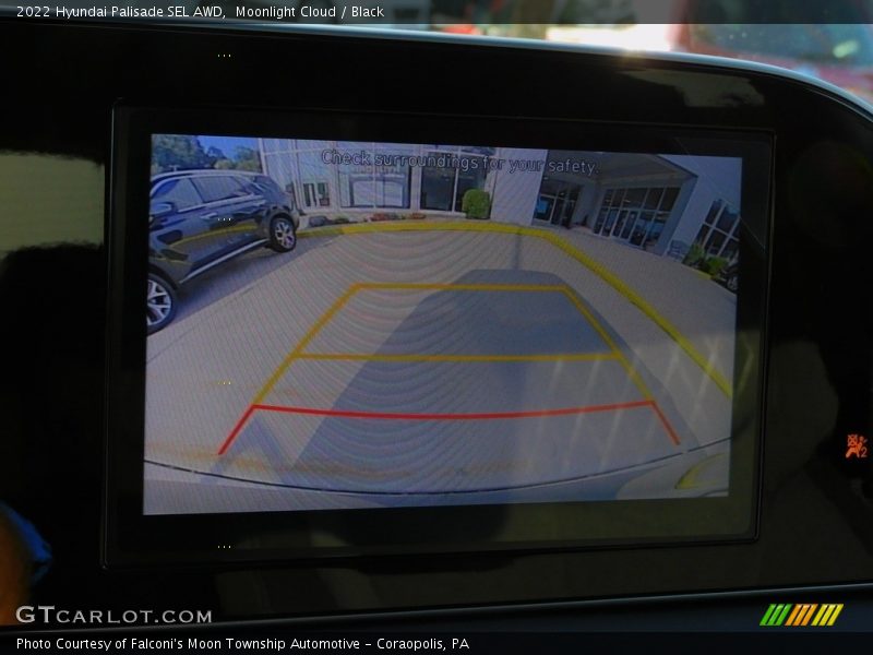 Moonlight Cloud / Black 2022 Hyundai Palisade SEL AWD