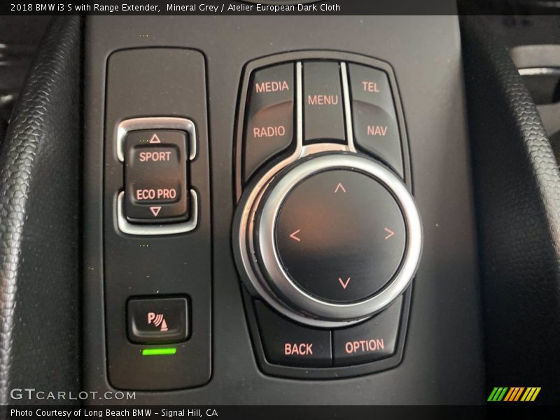 Mineral Grey / Atelier European Dark Cloth 2018 BMW i3 S with Range Extender