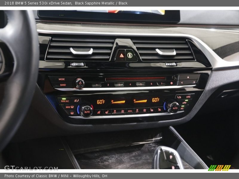Black Sapphire Metallic / Black 2018 BMW 5 Series 530i xDrive Sedan