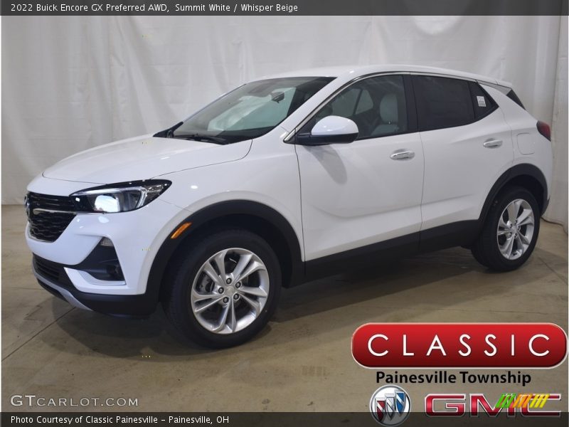 Summit White / Whisper Beige 2022 Buick Encore GX Preferred AWD