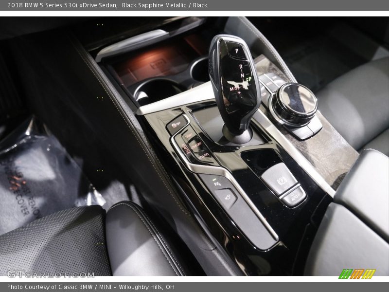 Black Sapphire Metallic / Black 2018 BMW 5 Series 530i xDrive Sedan