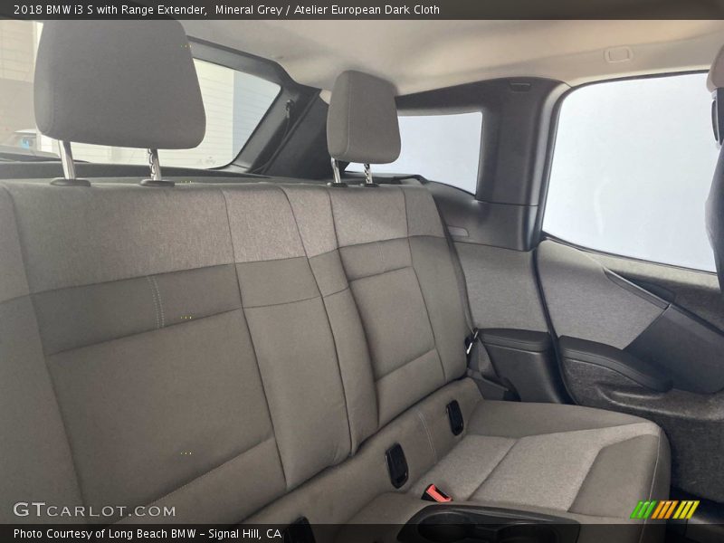 Mineral Grey / Atelier European Dark Cloth 2018 BMW i3 S with Range Extender