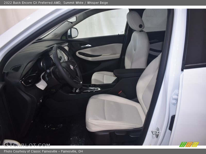 Summit White / Whisper Beige 2022 Buick Encore GX Preferred AWD