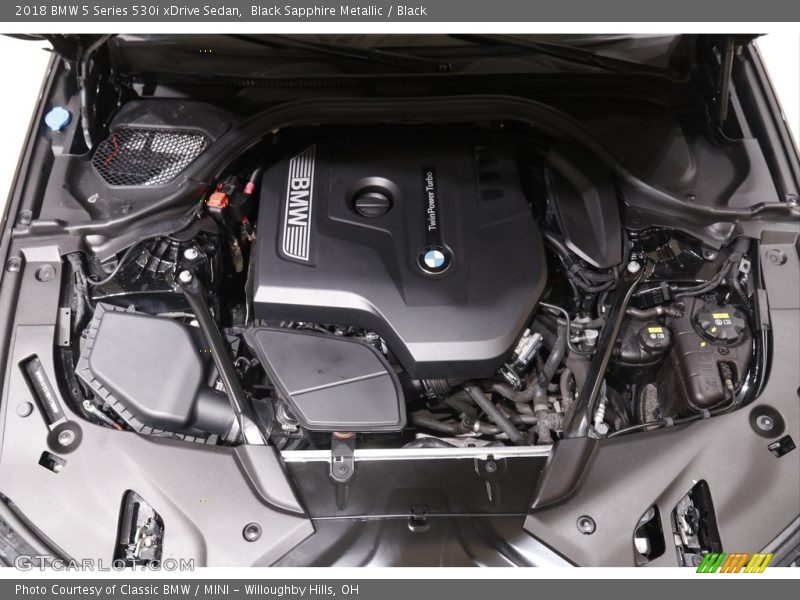 Black Sapphire Metallic / Black 2018 BMW 5 Series 530i xDrive Sedan