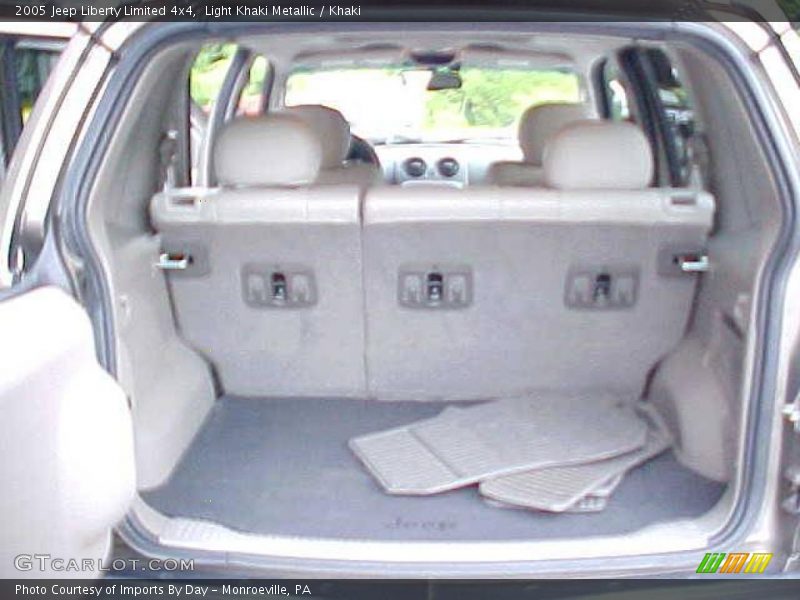 Light Khaki Metallic / Khaki 2005 Jeep Liberty Limited 4x4