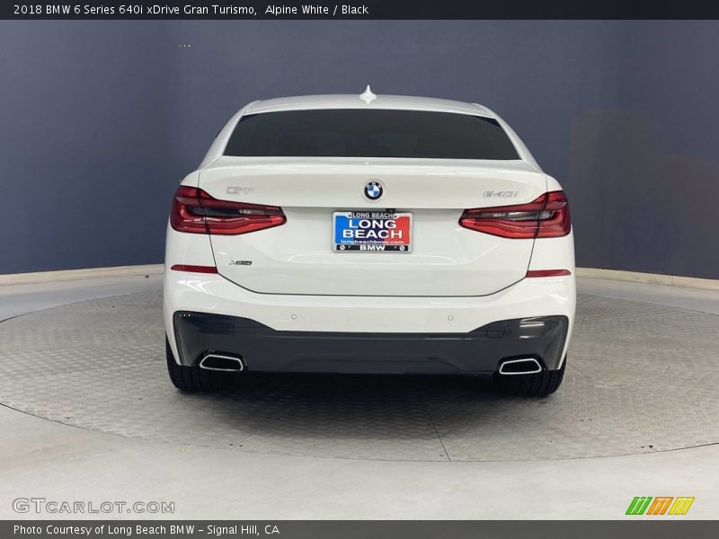 Alpine White / Black 2018 BMW 6 Series 640i xDrive Gran Turismo