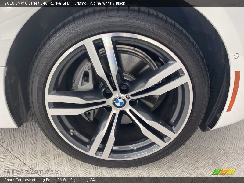 Alpine White / Black 2018 BMW 6 Series 640i xDrive Gran Turismo
