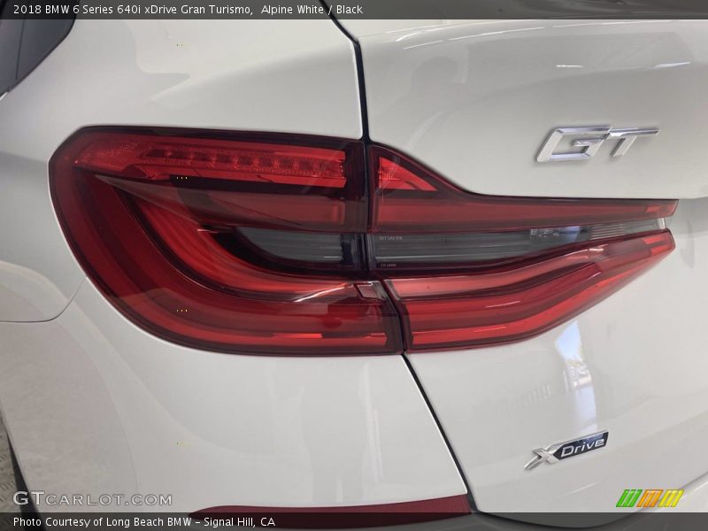 Alpine White / Black 2018 BMW 6 Series 640i xDrive Gran Turismo