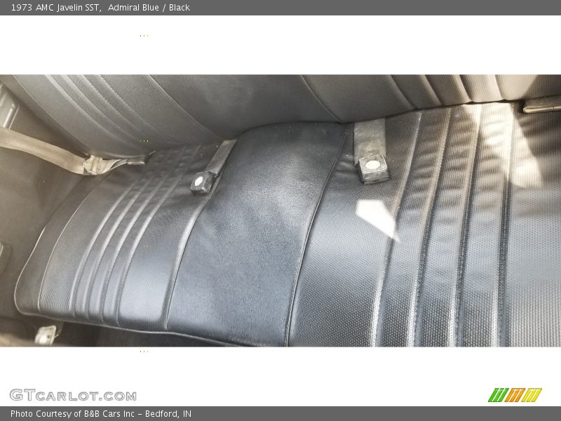 Rear Seat of 1973 Javelin SST