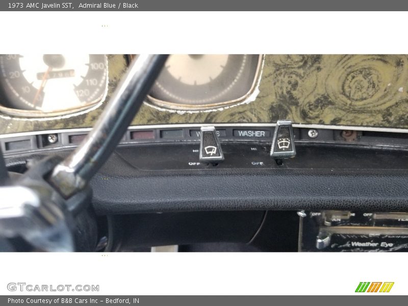 Controls of 1973 Javelin SST