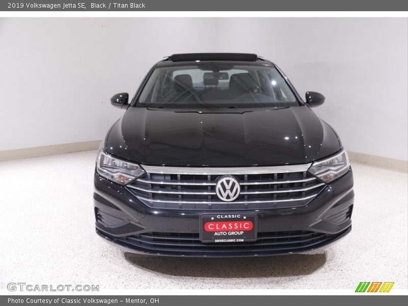 Black / Titan Black 2019 Volkswagen Jetta SE