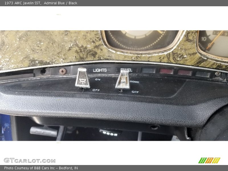 Controls of 1973 Javelin SST