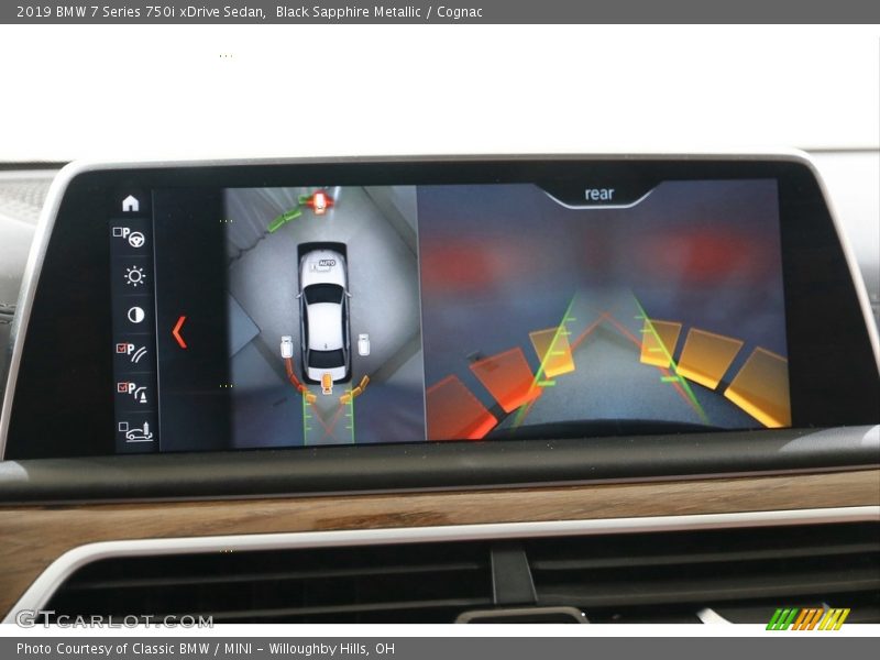 Black Sapphire Metallic / Cognac 2019 BMW 7 Series 750i xDrive Sedan
