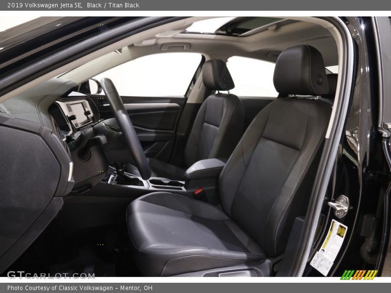 Black / Titan Black 2019 Volkswagen Jetta SE