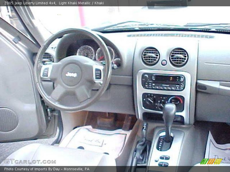 Light Khaki Metallic / Khaki 2005 Jeep Liberty Limited 4x4