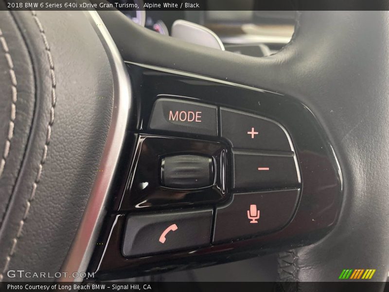 Alpine White / Black 2018 BMW 6 Series 640i xDrive Gran Turismo