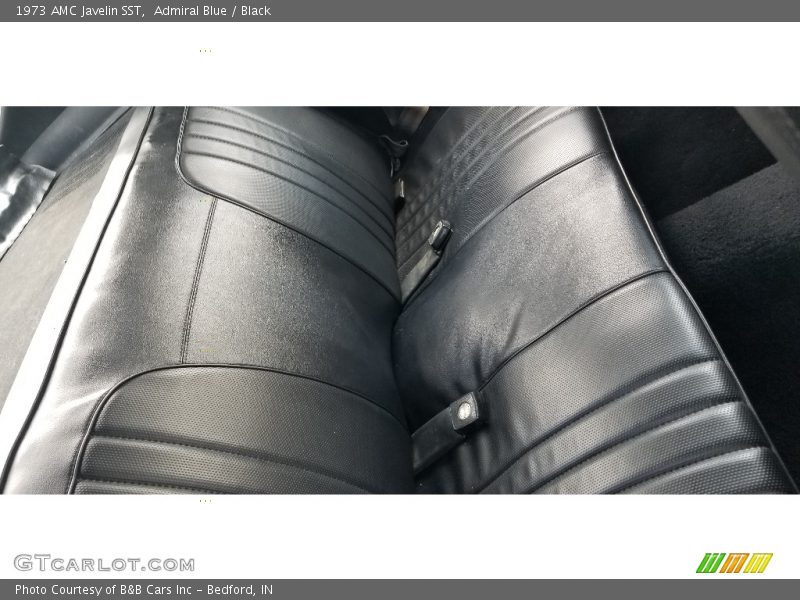 Rear Seat of 1973 Javelin SST