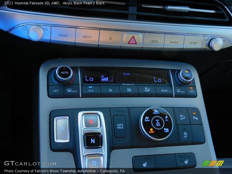 Abyss Black Pearl / Black 2022 Hyundai Palisade SEL AWD