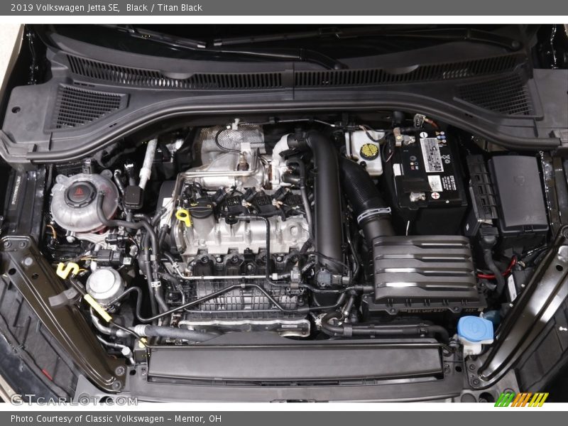 Black / Titan Black 2019 Volkswagen Jetta SE
