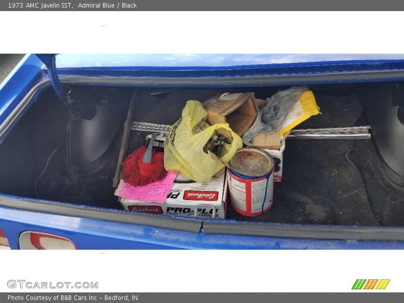  1973 Javelin SST Trunk