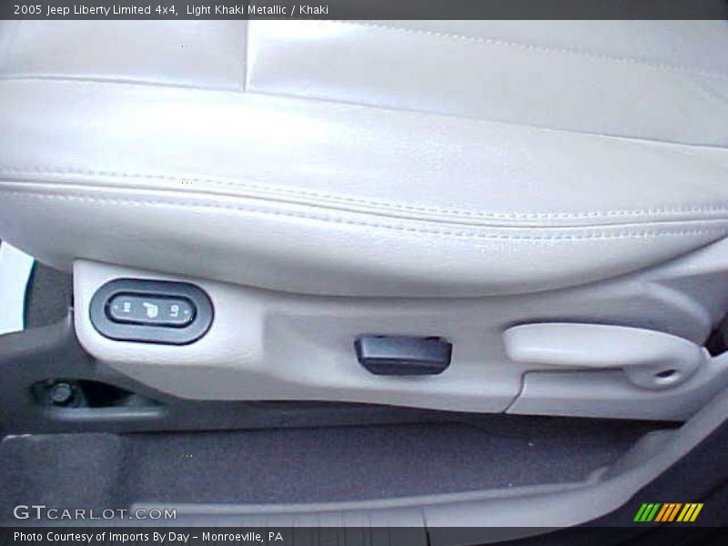Light Khaki Metallic / Khaki 2005 Jeep Liberty Limited 4x4