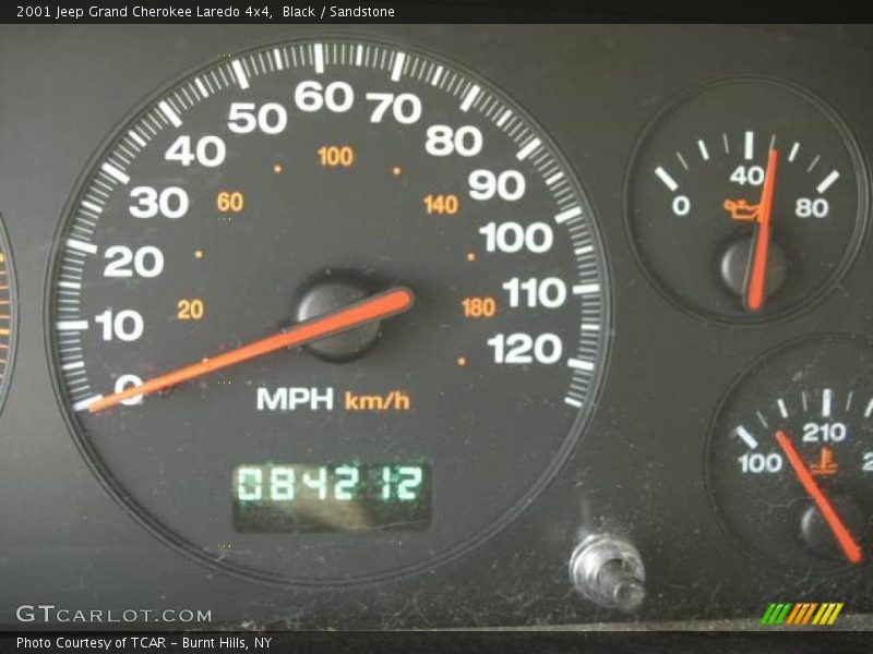 Black / Sandstone 2001 Jeep Grand Cherokee Laredo 4x4