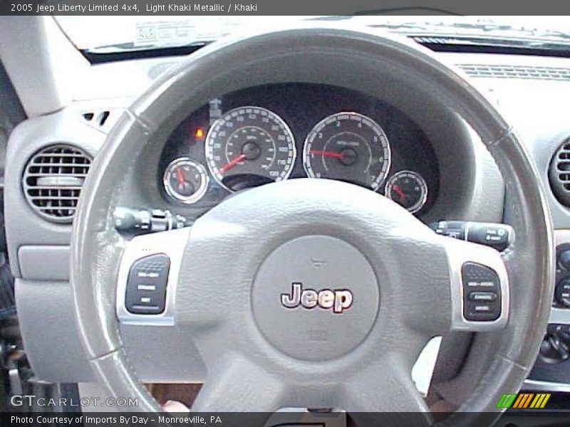Light Khaki Metallic / Khaki 2005 Jeep Liberty Limited 4x4